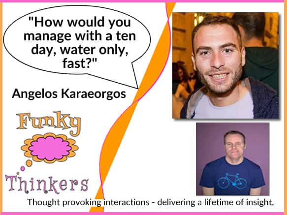 My Interview to Funky Thinkers Podcast of Jonathan Senior about Mindful Travelling, Life Mentality, Equanimity and many more